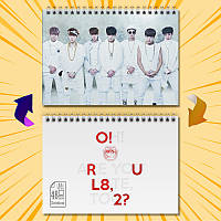 Скетчбук А5 48 л. 150 гр.м² K-Pop BTS 012