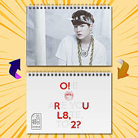 Скетчбук А5 48 л. 150 гр.м² K-Pop BTS 015