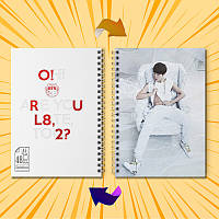 Скетчбук А5 48 л. 150 гр.м² K-Pop BTS 019