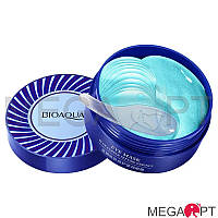 Гидрогелевые патчи для глаз с медными пептидами Bioaqua Eye Mask Haematococcus Pluvialis 60 шт