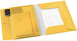 Папка на резинці LEITZ COSY з конвертом, жовта (4619-00-19), фото 4