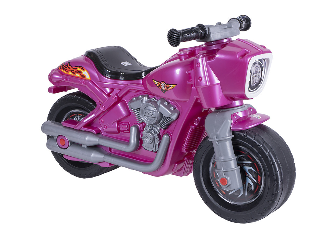 Мотоцикл каталка толокар для дітей від року Дитячий байк беговел для дівчаток Велобіг Orion 504 (Рожевий)