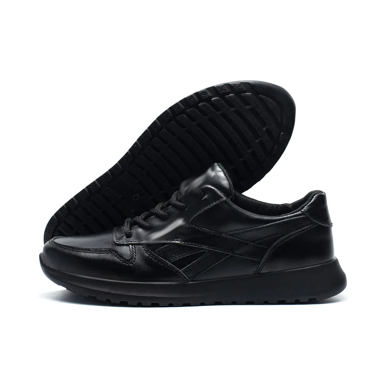 Підліткові шкіряні кросівки Classic Black