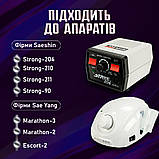 Змінна ручка для фрезера STRONG 210 102L 35000об манікюрний фрезер Стронг, ручка двигун запасна для манікюру, для машинки фрейзера, фото 3
