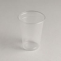 Стакан одноразовий пластиковий 200гр щільний 1,7(100 шт)(Андрекс)для Напоїв  Рідини