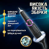 Змінна ручка для фрезера STRONG 210 102L 35000об манікюрний фрезер Стронг, ручка двигун запасна для манікюру, для машинки фрейзера, фото 8