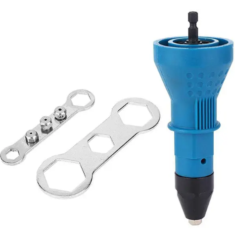 Насадка заклепочник на дриль для витяжних заклепок заклепувальний перехідник, фото 1