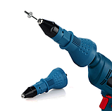 Насадка заклепочник на дриль для витяжних заклепок заклепувальний перехідник, фото 4