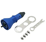 Насадка заклепочник на дриль для витяжних заклепок заклепувальний перехідник, фото 5