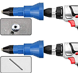 Насадка заклепочник на дриль для витяжних заклепок заклепувальний перехідник, фото 6