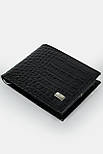 Шкіряний чоловічий гаманець із зажимом Desisan 226-11 чорний, фото 2