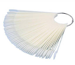 Тіпси на кільці ОВАЛЬНІ матові, 50 шт