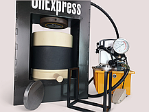 Прес для олії 50 тонн холодного пресування на 6 літри капролон (повний комплект) "PRO+" OilExpress, фото 2