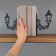 Упори для книг Glozis Lamppost, фото 5
