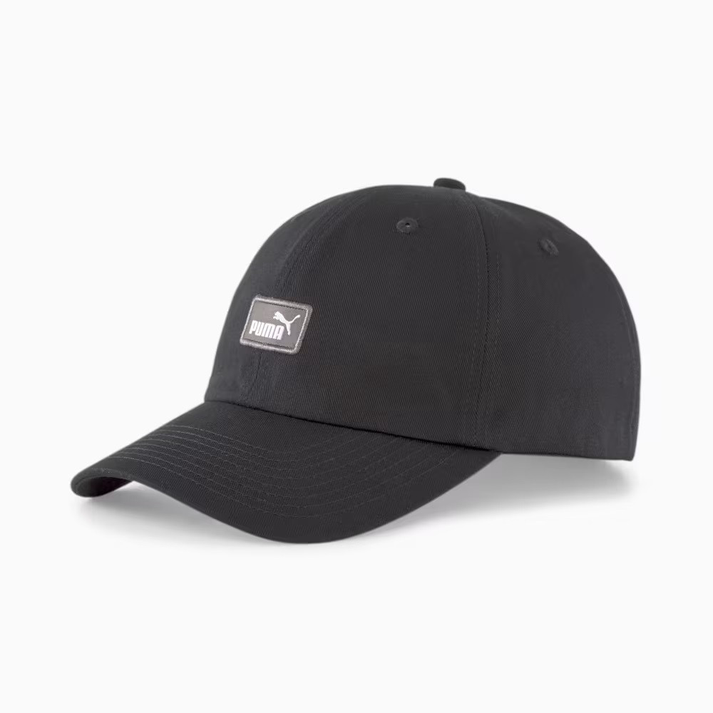 Кепка Puma Essentials III Cap 023669 01 (чорна, бавовна, з регулятором, спортивна, логотип пума)