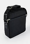 Чоловіча сумка через плече Dilasica 903-2 чорна, фото 3