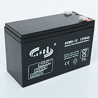 Батарея 12V9Ah-GEL-BATTERY (1шт) гелева, універсальна, DZM, 12V9Ah, 15-9,5-6,5см