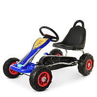 Велокарт детский Bambi kart M 1564-4 ручной тормоз, World-of-Toys