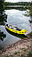 Двомісна надувна байдарка (каяк) Explorer K2, 312*91 см, Intex 68307 (весла, ручний насос), фото 4