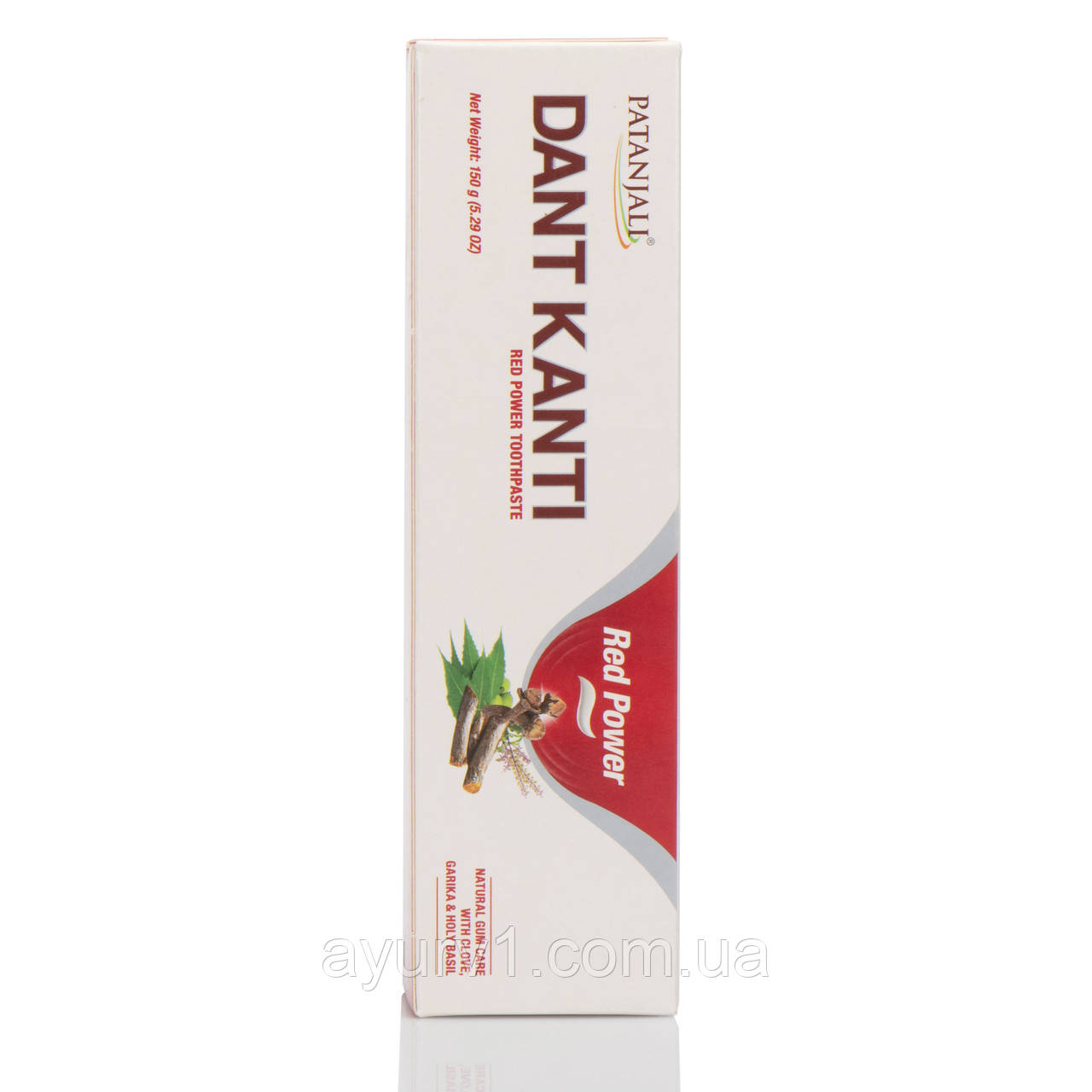 Зубна паста Дант Канті Ред павер Патанжалі Dant Kanti Red power Patanjali 150 г