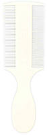 Гребінець для вичісування бліх і вошей у тварин двосторонній пластиковий Trixie 14 см