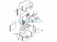 Испаритель кондиционера Авео T200 Polcar 2504P81