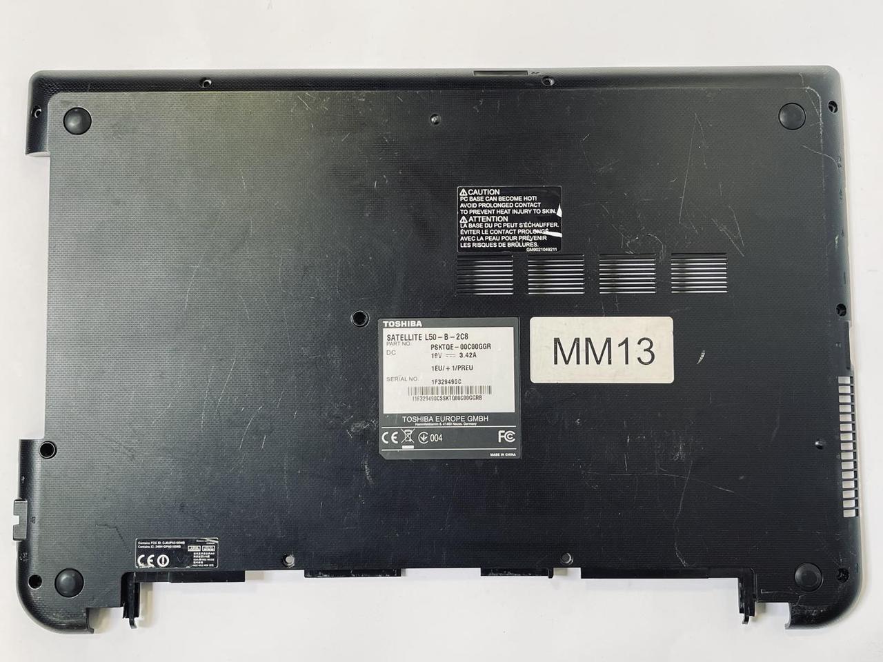 Б/В Корпус піддон (низ, корито) для ноутбука Toshiba Satellite L50-B L55-B - A000291000