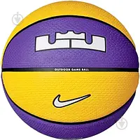 Баскетбольный мяч Nike NIKE PLAYGROUND 2.0 8P L JAMES N.100.4372.575.07 р. 7 разноцветный 0201 Топ !