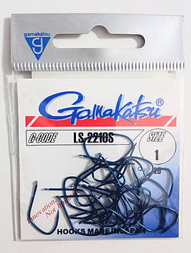 Гачок Gamakatsu LS-2210S №1 Blue 25шт