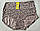 Труси жіночі великі розміри 52/54 підтримка животика подвійної тканини, фото 2