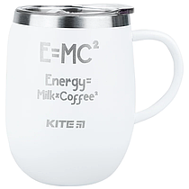 Термокружка Kite K22-378-03-2, 360 мл, біла Energy Milk Coffee