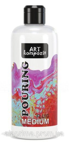 Рідкий акрил Pouring medium 500мл, "ART Kompozit"