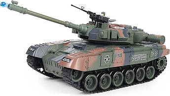 Дитячий танк на радіокеруванні Brother Tank T90 1:18. Стріляє орбізами