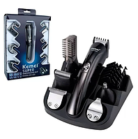 Бритва триммер для бритья бороды усов тела носа и ушей, качественный триммер для стрижки волос kemei km-600