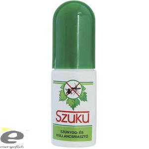 Спрей Szuku від комарів і кліщів 3-5 годин (Угорщина)