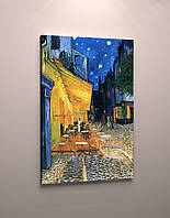 Репродукція Картина Ван Гог Нічна тераса кафе 60х40