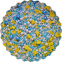 Посипка кондитерська мікс "Пухнасті хвильки", 50 гр.