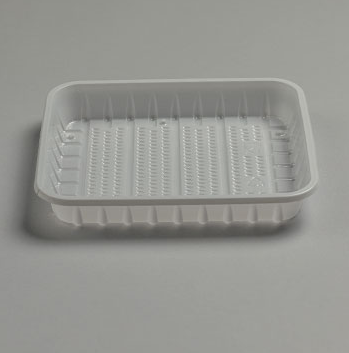 Тарілка одноразова пластикова(130 *150)(100 шт)прямокутна пластикова тарілка одноразова