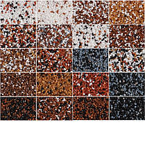 Декоративна силіконова штукатурка "мозаїка" Aura Luxpro Mosaik M10 (1мм), S109, 15кг, фото 2
