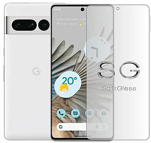 Бронеплівка Google Pixel 7 Pro на Екран поліуретанова SoftGlass