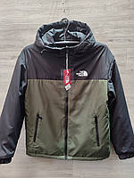 Чоловіча двухстороння куртка the north face сезон весна-осінь, розміри 46,48,50,52,54,56