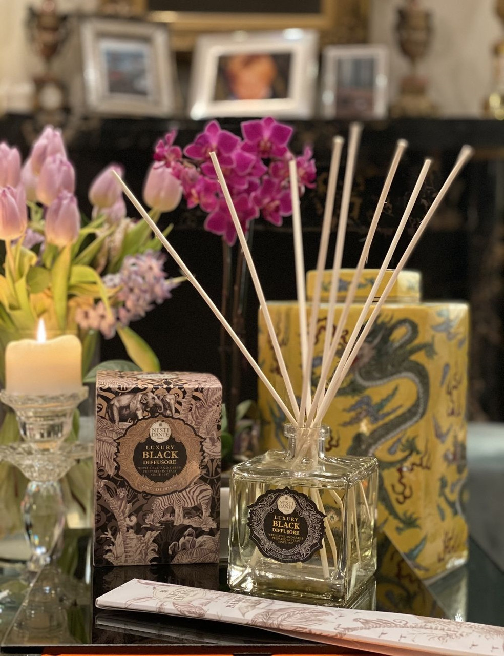 Дифузор для кімнати Люкс 500 мл.- Чорний, фото 1