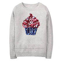 GYNBOREE Светр для дівчинки з паєтками розмір 10-12 років зріст 146-152