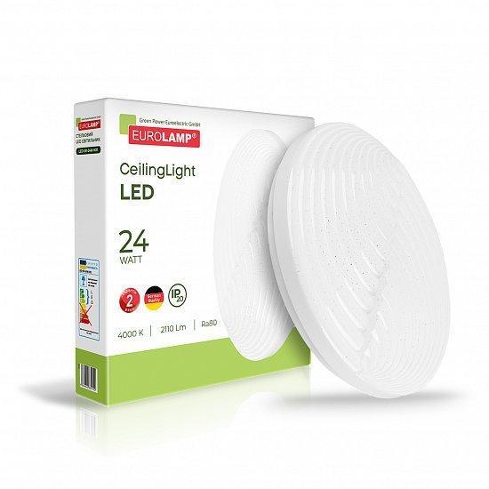 LED світильник Eurolamp накладний Undulate N31 24W 4000K LED-ER-24W-N31