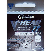 Крючок Gamakatsu V-Head LS-1050N Nickel №18 15шт.