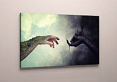 Картина Фентезі Фотодрук на полотні Розмір 40х60см