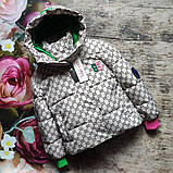 Підліткова демісезонна куртка для дівчинки "Гуччі"  (140р), фото 2