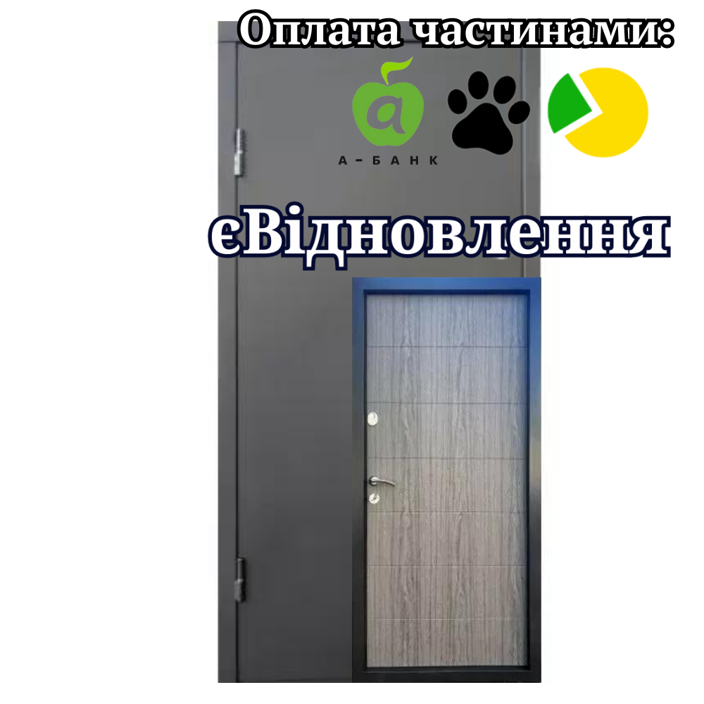 Вхідні двері Qdoors Віп М Горизонталь