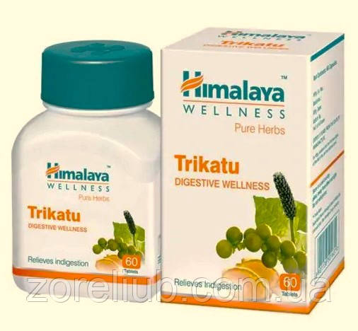 Трикату, Trikatu стимулює травлення, запобігає утворенню газів у кишківнику, знижує холестерин, фото 1