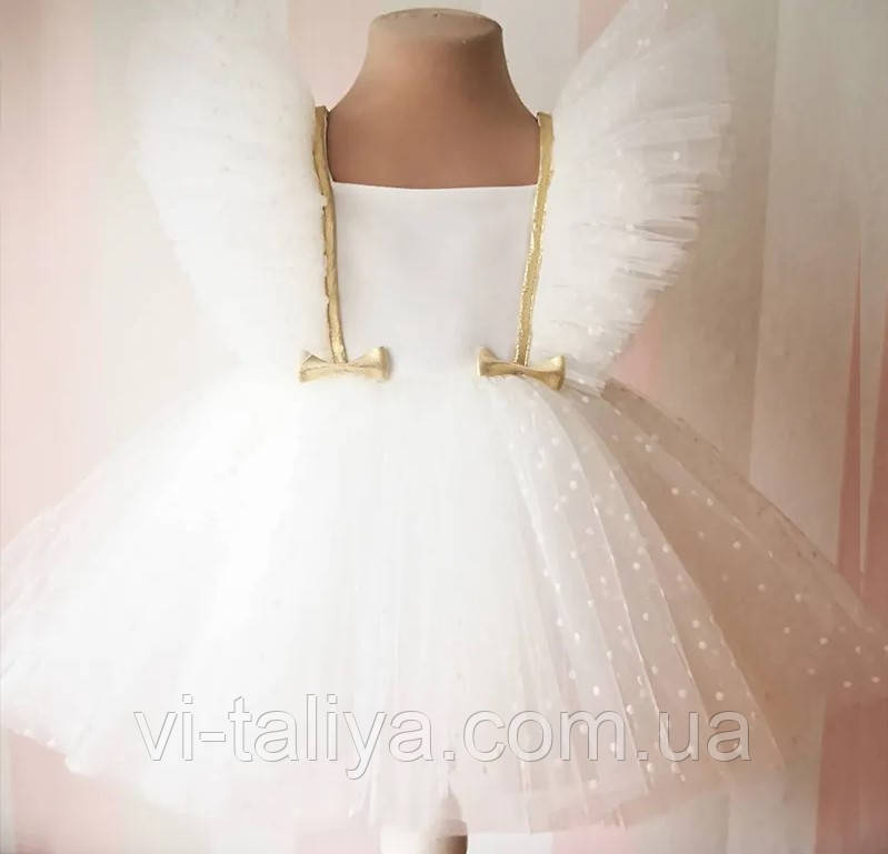 Святкова біла сукня  для дівчат